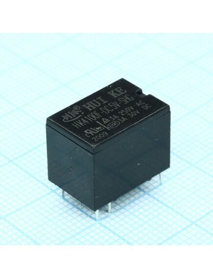 HK4100F-DC5V-SHG, сигнальное реле 3а одна контактная группа-два направления катушка 5в 0.2вт