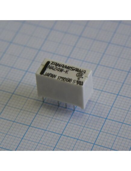 NA-24W-K, реле сигнальное 2а две контактных группы на переключение катушка 24в 2880ом