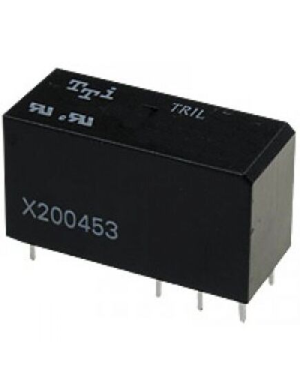 TRIL-12VDC-SD-2CM-R, миниатюрное 12vdc, 8а, 2переключения