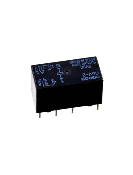 G5V-2-5DC, signal relay 5vdc 2a dpdt( (20.5mm 10.1mm 11.5mm)) tht