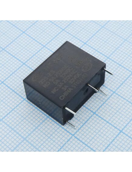 HF33F/005-ZS3, сверхминиатюрное силовое реле серия hf33f10а spdt (одна контактная группа-два направления) катушка 5в, изображение 2