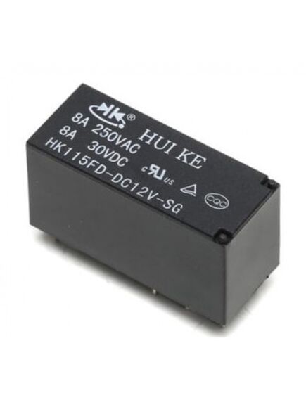 HK115FD-DC12V-SG, реле силовое, 12а одна контактная группа-два направления катушка 12в 0.4вт, изображение 3