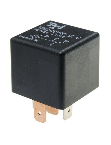 TR93-12VDC-SC-C, автомобильное 12vdc, 40а, 1переключение