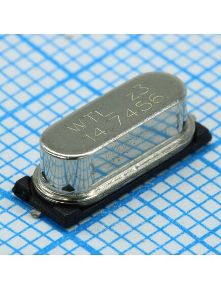 WTL9M85647FO, резонатор кварцевый 14.7456мгц 16пф ±30ppm, -20°c...+70°c ±50ppm/°c 49 smd