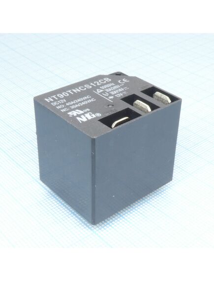 NT90T-N-C-S-DC12V-C-B-0.9, сигнальное реле 40а одна контактная группа-два направления катушка 12в 130°с 0.9вт