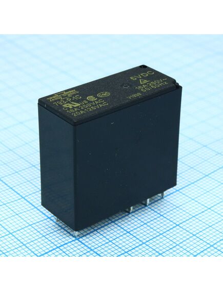 793P-1C 05VDC (HS), реле промежуточное катушка 5в, 0.53вт контакты 16а 240в переменного тока, 1 переключение, размер (lxwxh) мм: 29.5х13.5х16.0 мотнаж в отверстие