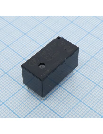 HF171F/5-ZT, реле силовое, 5 а, 24 в, dpdt, изображение 2