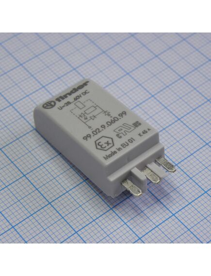 99.02.9.060.99, модуль индикации и защиты; зеленый led + диод (+ a1); 28...60в dc