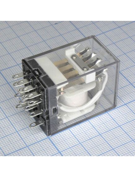 TRY-24VDC-S-4C, реле силовое 24vdc, 5а, 4переключения / 28х21.5х35.5мм