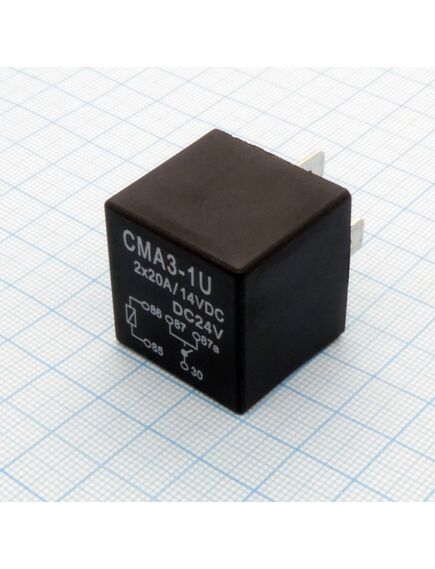 CMA3-1U 24VDC (792H) 40A, автомобильное электромагнитное реле пост. тока, 24vdc, 40a, изображение 2