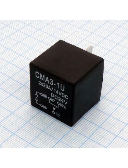 CMA3-1U 24VDC (792H) 40A, автомобильное электромагнитное реле пост. тока, 24vdc, 40a
