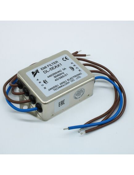 DL-5EAX1, трехфазный сетевой фильтр 3х5а 250в