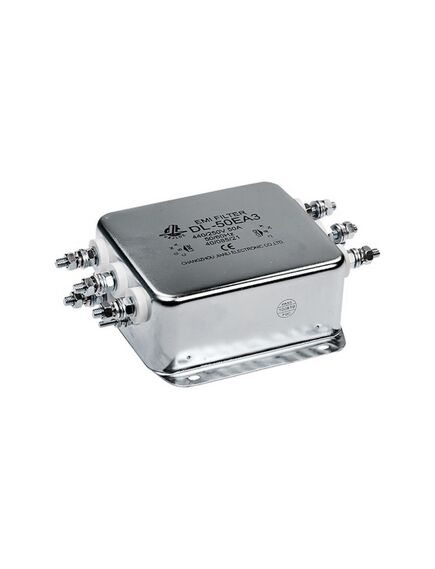 DL-50EA3, трехфазный сетевой фильтр 3х50а 250в