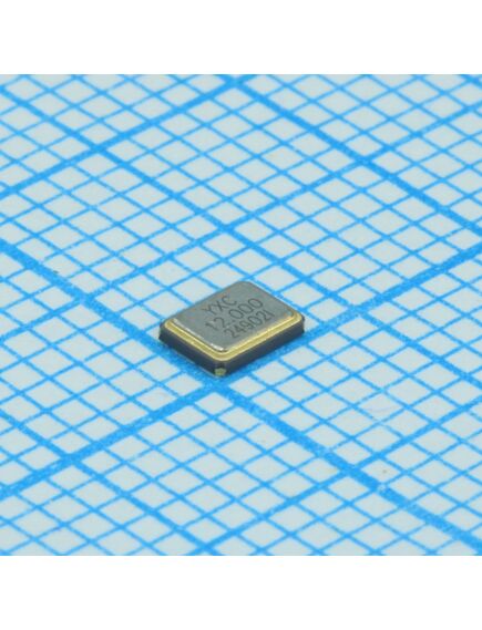 X322512MOB4SI, резонатор кварцевый 12мгц, 10ppm, 12пф, smd 3.2х2.5х0.8мм, -40...+85°c