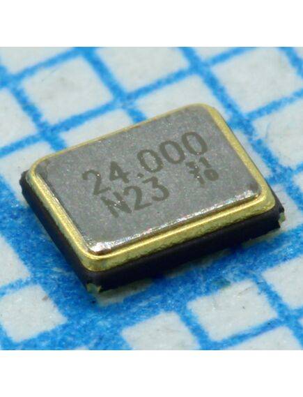 NX3225SA-24MHZ, резонатор кварцевый smd 3.2х2.5х0.55мм, -40...+85°c, 20/15ppm, 18пф, 24мгц, spec. exs00a-cs11370