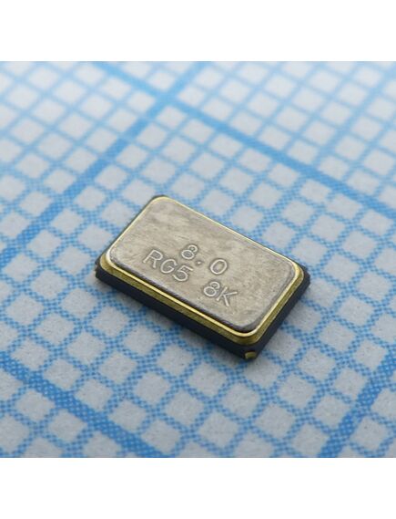 KX-9AT 8.0 MHZ, кварцевый резонатор: 8 мгц, 30 ppm, cшунт = 5 пф, cнагр = 16 пф