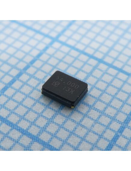 NX3225GA-54MHZ, кварцевый резонатор smd 3.2*2.5*0.55мм, -10...+70°c, 15/15ppm, 19пф, 54мгц