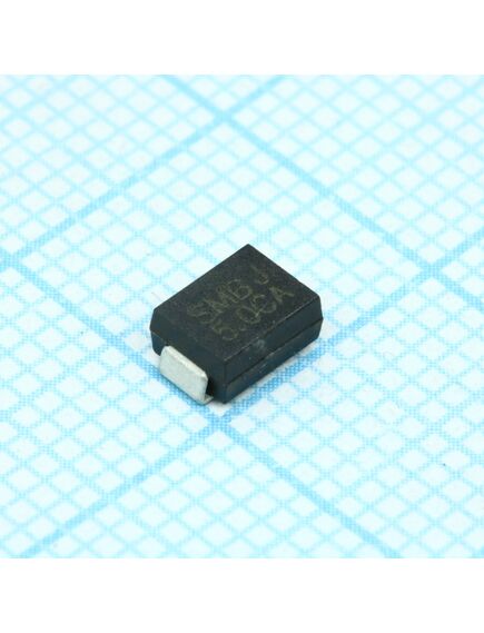 SMBJ5.0CA, ограничитель напряжения р=600вт u=5в двунаправленный