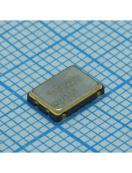 ASVK-32.768KHZ-LJT, генератор кварцевый серия asvk 32.768кгц 7х5мм питание 3.3в ±20 ppm керамический