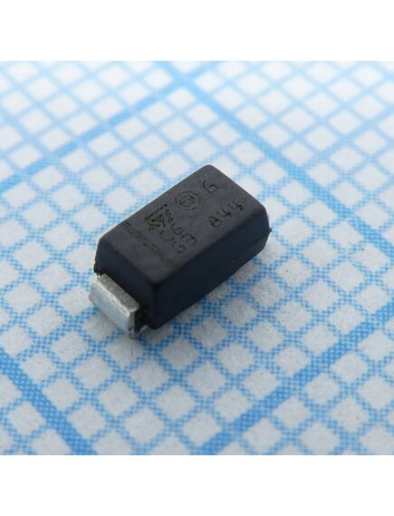 SMAJ28A-TR, ограничитель напряжения р=400вт u=28в однонаправленный, изображение 2