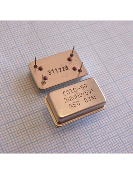 Осцилятор 20MHz, осциллятор запрограммированный