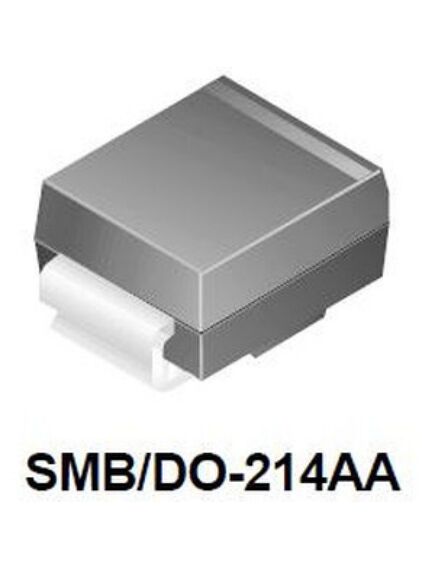 SMBJ12A, диод защитный от перенапряжения - tvs (супрессор) 12в включение 19.9в ограничение smb