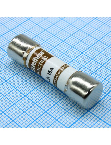 0KLK015.T, предохранитель быстродействующий 15a 600в 10.31х38.1мм