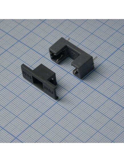 ZH242, держатель предохранителя 5х20mm с крышкой, монтаж на плату