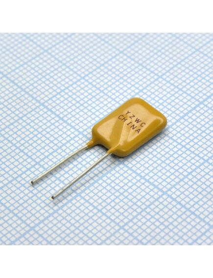 LVR025S, самовосстанавливающийся предохранитель ptc 0.25a 240v 2.1om 1.5вт -40c...+85c прямые выводы
