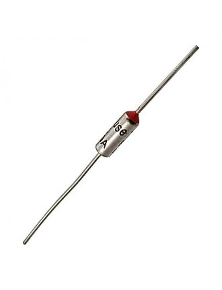 TERMO FUSE 110*C 10A AXIAL, термопредохранитель termo fuse 110*c 10a, аксиальный корпус