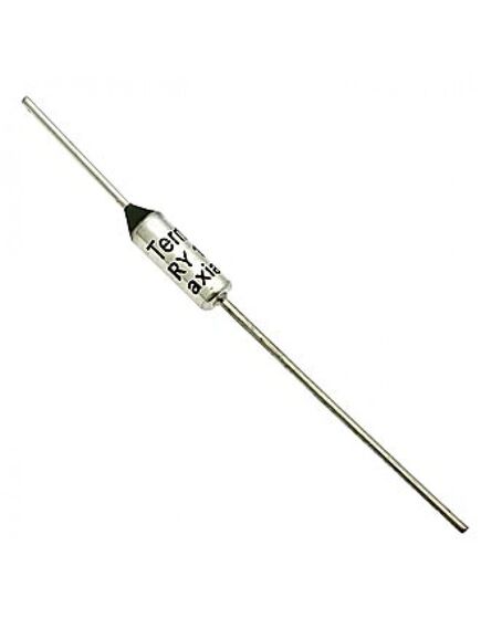 TERMO FUSE 105*C 10A AXIAL, термопредохранитель termo fuse 105*c 10a, аксиальный корпус