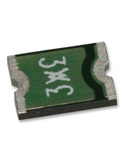 miniASMDC030F-2, предохранитель восстанавливаемый (ptc) 0.3a(удержание) 0.6a(отключение) 30в постоянного тока 40a 0.8вт 0.1сек 0.2ом для поверхностного монтажа 4.73 x 3.41 x 0