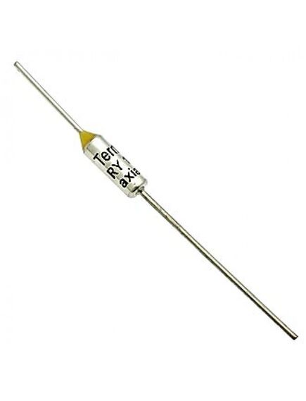 TERMO FUSE 133*C 10A AXIAL, термопредохранитель termo fuse 133*c 10a, аксиальный корпус