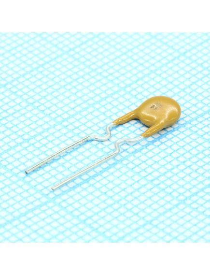 MF-R025, самовосстанавливающийся предохранитель ptc 0.25a(hold) 0.5a(trip) 60v 40a 0.45w 2.5s 1ohm radial 7.4 x 3.1mm bulk automotiv, изображение 2