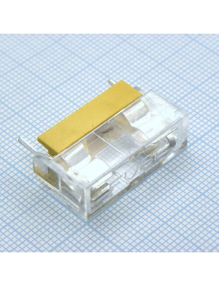 ZH243, держатель предохранителя 5х20mm с крышкой, монтаж на плату