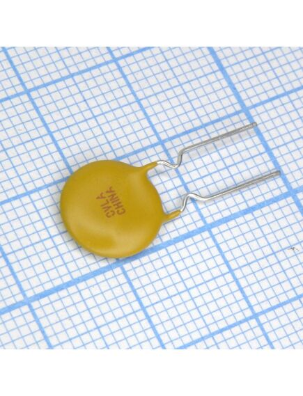 RXEF090, самовосстанавливающийся предохранитель ptc 0.9a(hold) 1.8a(trip) 72v 40a 0.99w 7.2s 0.2ohm, радиальные выводы, 11.2 x 3 x 15.8mm, россыпью