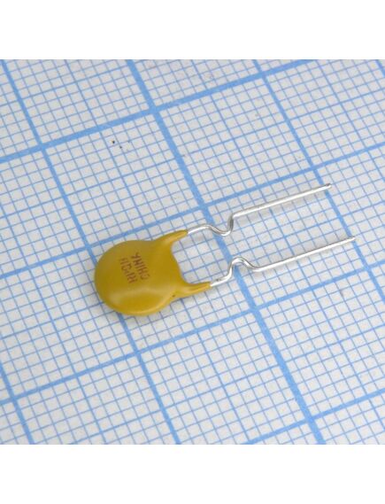 RXEF050, самовосстанавливающийся предохранитель ptc 0.5a(hold) 1a(trip) 72v 40a 0.77w 4s 0.5ohm, радиальные выводы, 7.9 x 3 x 13.7mm, россыпью
