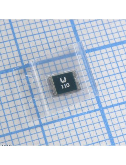 LP-MSM110-2, самовосстанавливающийся предохранитель ptc 1.1a(hold) 2.2a(trip) 6v 40a 1w 0.3s 0.04ohm smd solder pad 1812 t/r