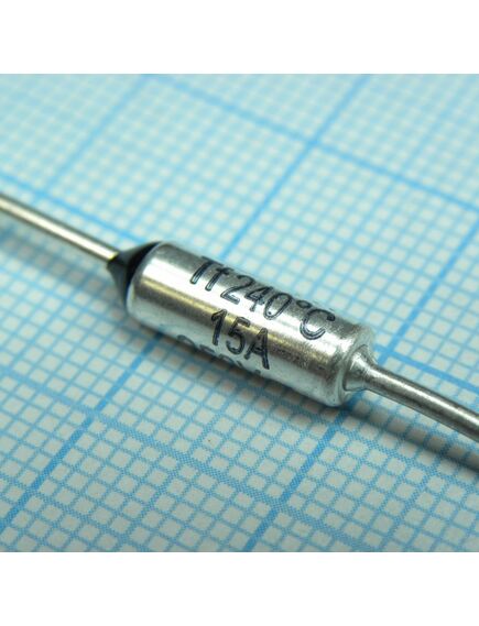 ZH103-240°(15A), термопредохранитель аксиальный 240°(15a)