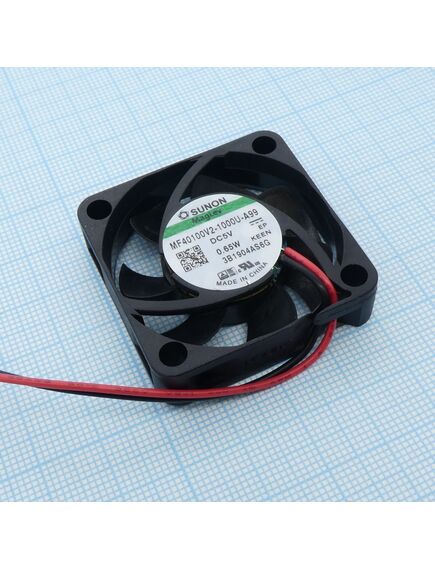 MF40100V2-1000U-A99, вентилятор 5в 40x10 v 5800об/мин 11,8м3/час, 20.6дб