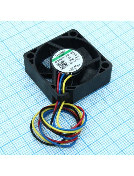 MF30100V1-1000U-S99, вентилятор 5в 30x10 v 11000об/мин 9,3м3/час, 23дб, сигнальный вывод, pwm