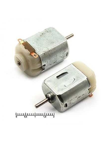 F130-13180 5.0V, электродвигатель 5v 0,61вт, 6050/4800об/мин 25х20х15мм вал 2х10мм