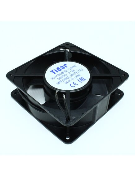 RQA 12038HSL 220VAC, вентилятор 220в ac, 2600об/мин., 120х120х38мм, 153 м3/час, 42 дб, подшипник скольжения, тип вывода - провод