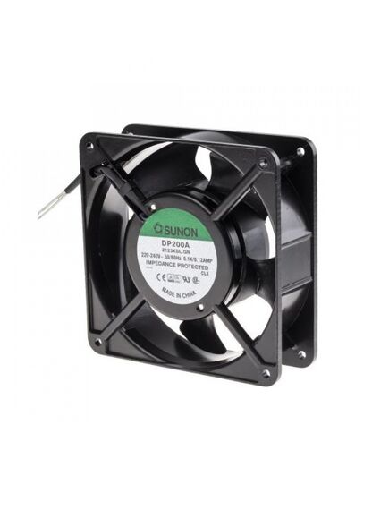 DP200A-2123XSL.GN, вентилятор 220в ac, 2700об./мин., 161м3/час, 120х120х38мм, 44дб, подшипник скольжения, тип вывода - 2 провода