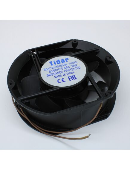 RQA 172X150X50HBL 110VAC, вентилятор 110в ac, 2200об/мин., 172х150х50мм, 255 м3/час, 65 дб, подшипник качения, тип вывода - провод, изображение 2