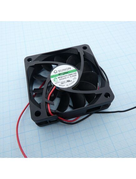 MF60152V1-1000U-A99, вентилятор 24в 60x15 v 4700об/мин 44.62м3/час, 34,2дб