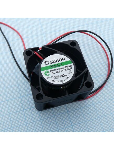 MF40202V1-1000U-A99, вентилятор 24в 40x20 v 7000об/мин 15,1м3/час, 25,5дб