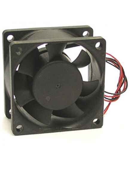 RQD 6025MS 24VDC, вентилятор 24в 60x60х25мм, 4700 об/мин., 44м3/час, 27.5дб, подшипник скольжения, тип вывода - провод