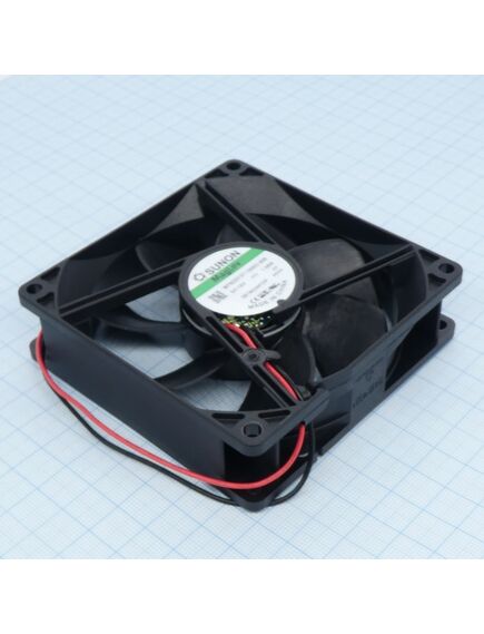 MF92251V1-1000U-A99, вентилятор 12в 92x25 v 3000об/мин 87,49м3/час, 34дб
