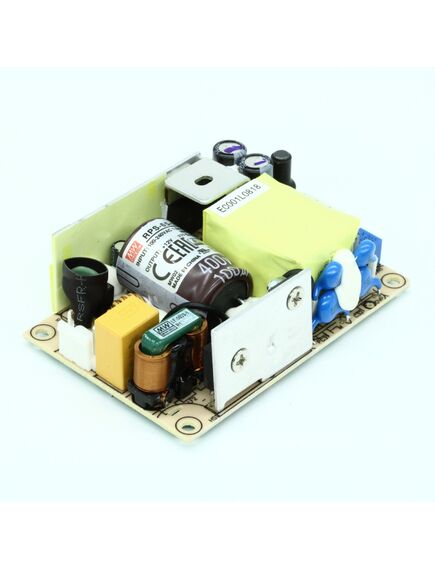 RPS-65-12, ac-dc med, 65вт, вход 80…264v ac, 47…63гц, выход 12в/5.42a, рег.вых 11.4…13.2в, изоляция 4000v ac, открытая плата 76.2х50,8х24мм, -30…+70°с